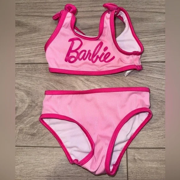 Barbie Hot Pink Swimwear Set - Picture 1 of 3